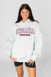 INDIANA HOOSIERS DAILY GRIND OVERSIZED PREMIUM WEIGHT UNISEX HOODIE