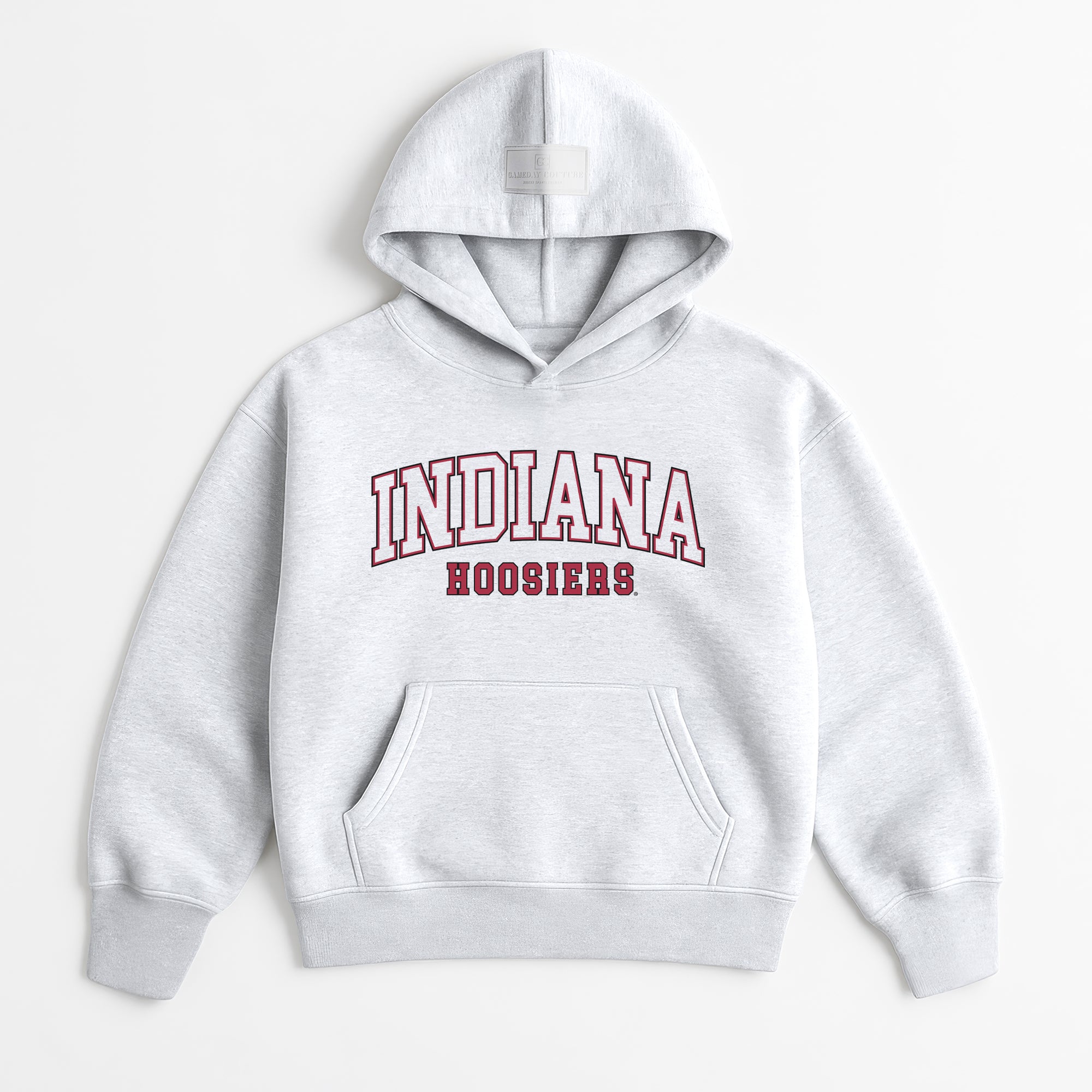 INDIANA HOOSIERS DAILY GRIND OVERSIZED PREMIUM WEIGHT UNISEX HOODIE