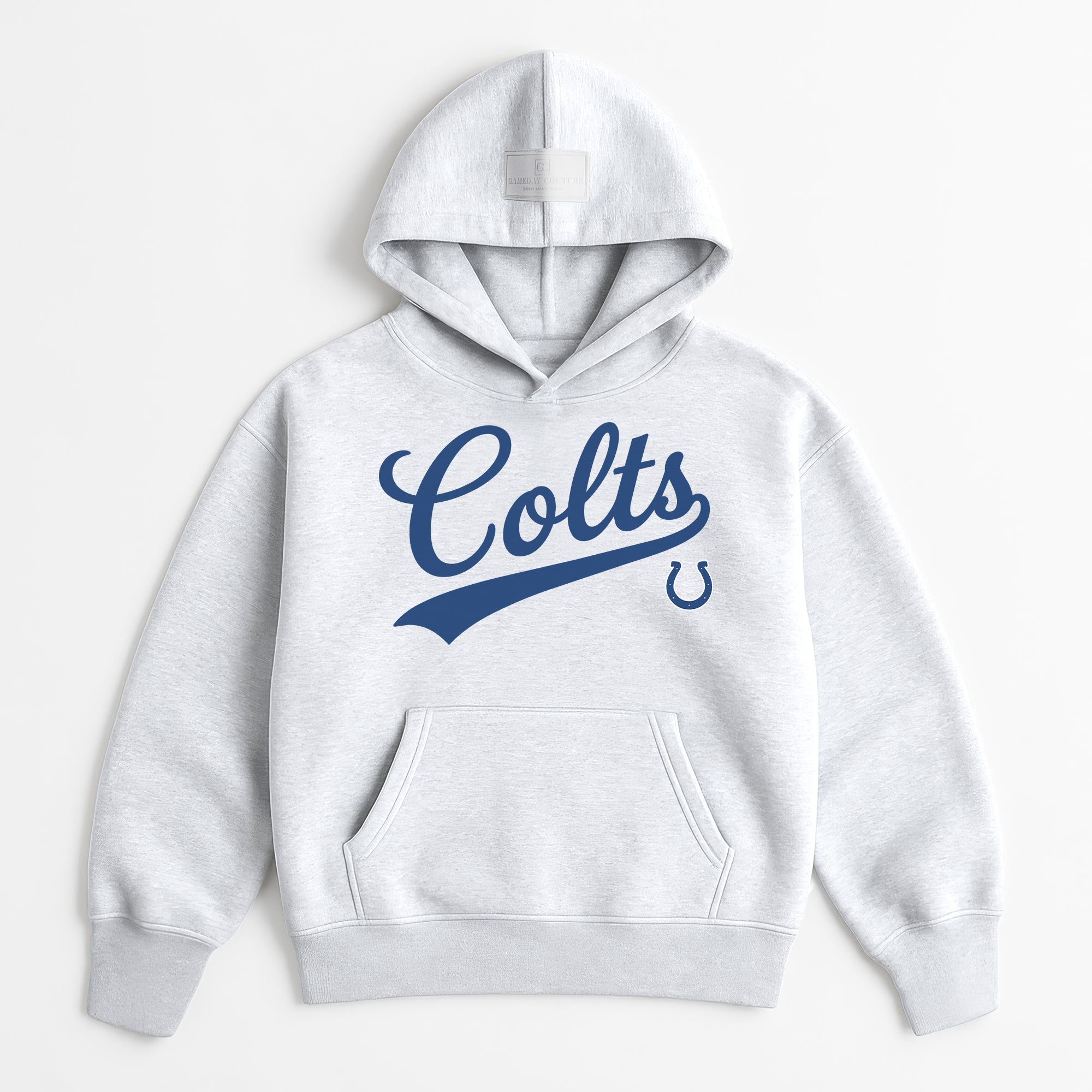 INDIANAPOLIS COLTS BIG ENERGY OVERSIZED PREMIUM WEIGHT HOODIE