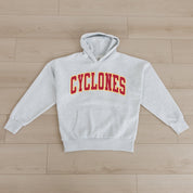 IOWA STATE CYCLONES WINNING LOOK OVERSIZED PREMIUM WEIGHT HOODIE BY MADI PREWETT TROUTT