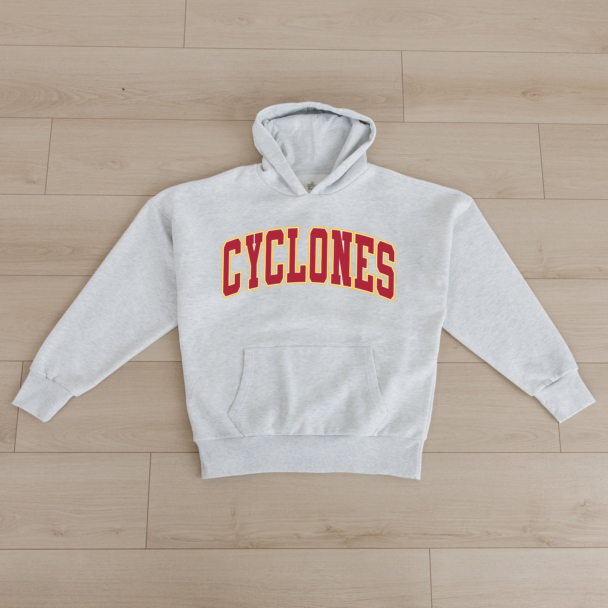 IOWA STATE CYCLONES WINNING LOOK OVERSIZED PREMIUM WEIGHT HOODIE BY MADI PREWETT TROUTT
