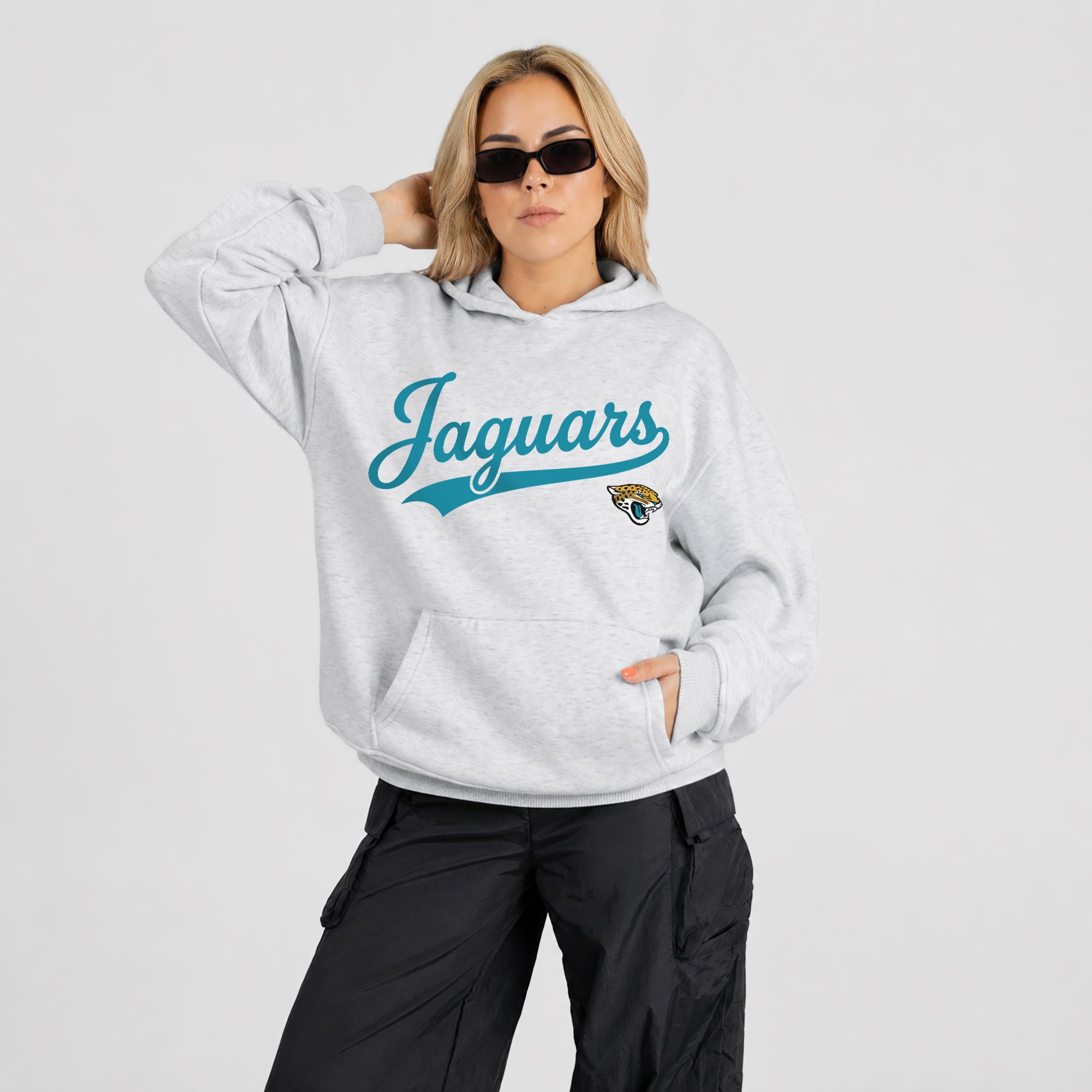JACKSONVILLE JAGUARS BIG ENERGY OVERSIZED PREMIUM WEIGHT HOODIE