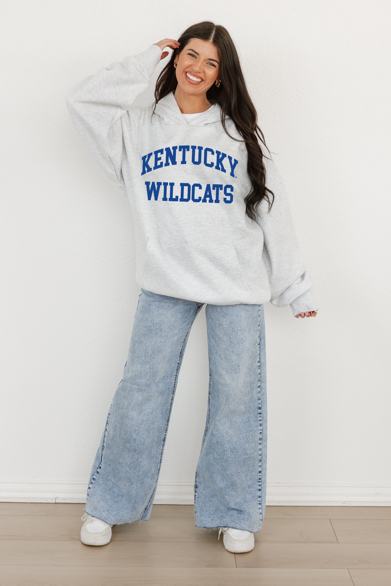KENTUCKY WILDCATS ALL-STAR STYLE OVERSIZED PREMIUM WEIGHT HOODIE BY MADI PREWETT TROUTT