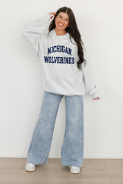 MICHIGAN WOLVERINES All-Star Style Oversized Hoodie By Madi Prewett Troutt