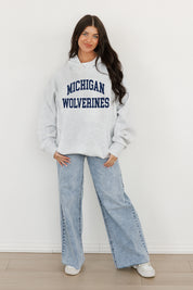 MICHIGAN WOLVERINES All-Star Style Oversized Hoodie By Madi Prewett Troutt