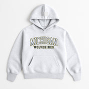MICHIGAN WOLVERINES DAILY GRIND OVERSIZED PREMIUM WEIGHT UNISEX HOODIE