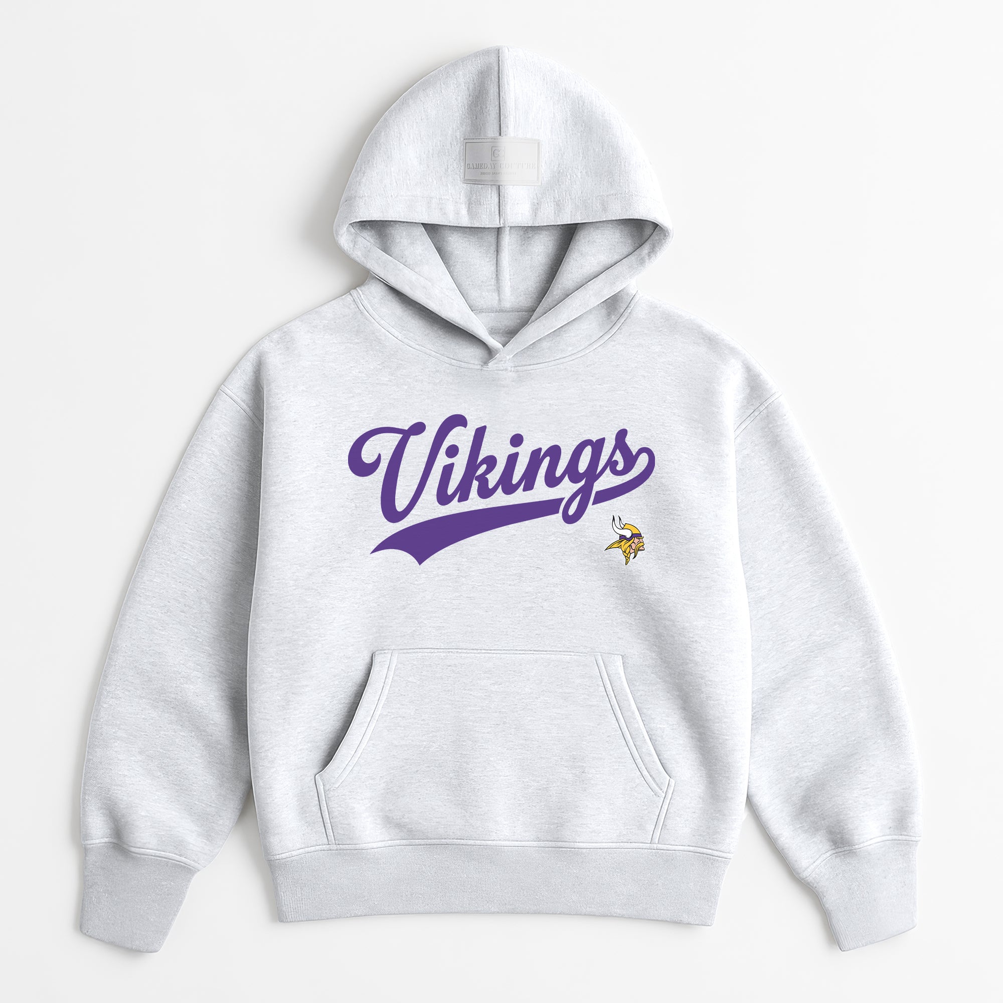 MINNESOTA VIKINGS BIG ENERGY OVERSIZED PREMIUM WEIGHT HOODIE