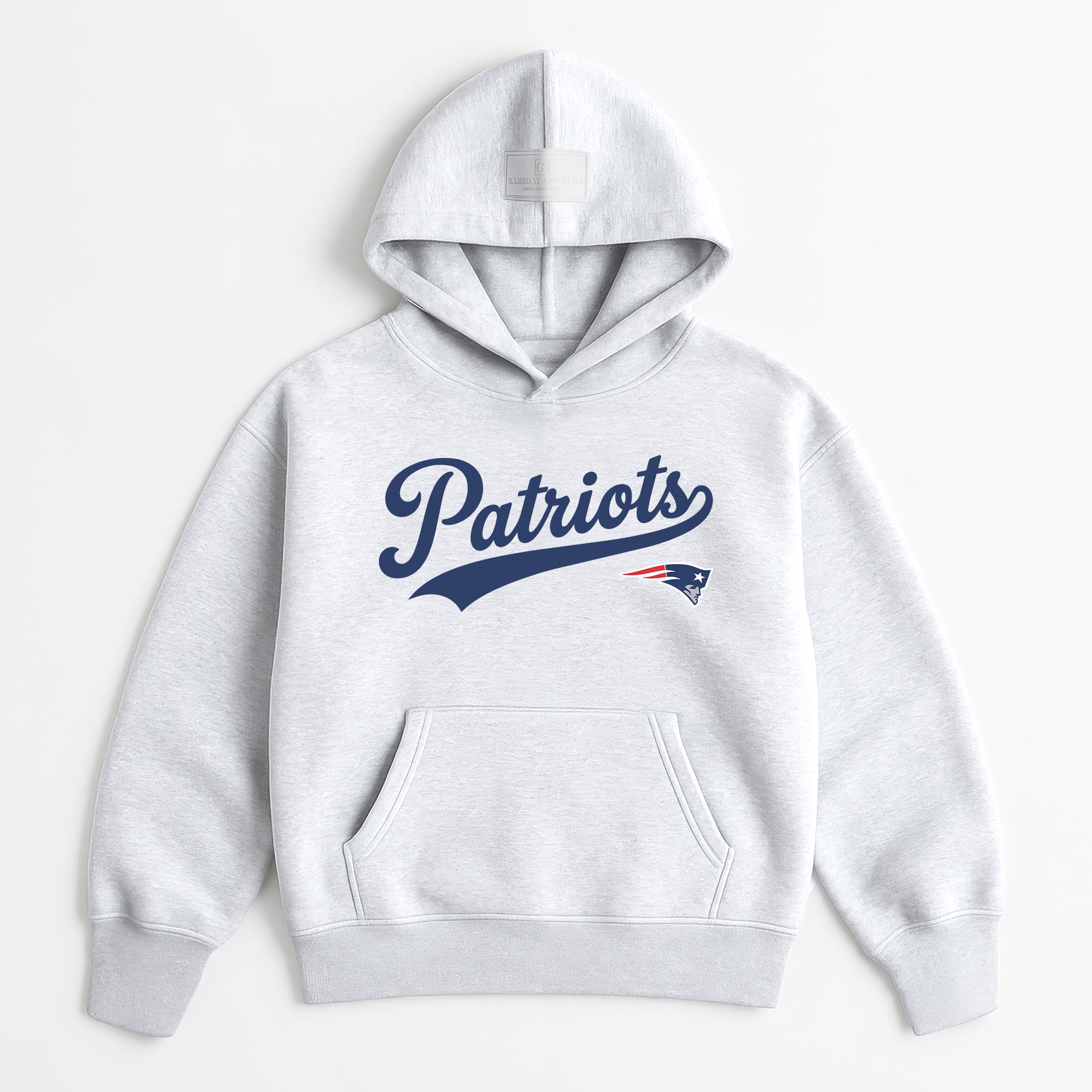 NEW ENGLAND PATRIOTS BIG ENERGY OVERSIZED PREMIUM WEIGHT HOODIE