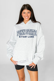 PENN STATE NITTANY LIONS DAILY GRIND OVERSIZED PREMIUM WEIGHT UNISEX HOODIE