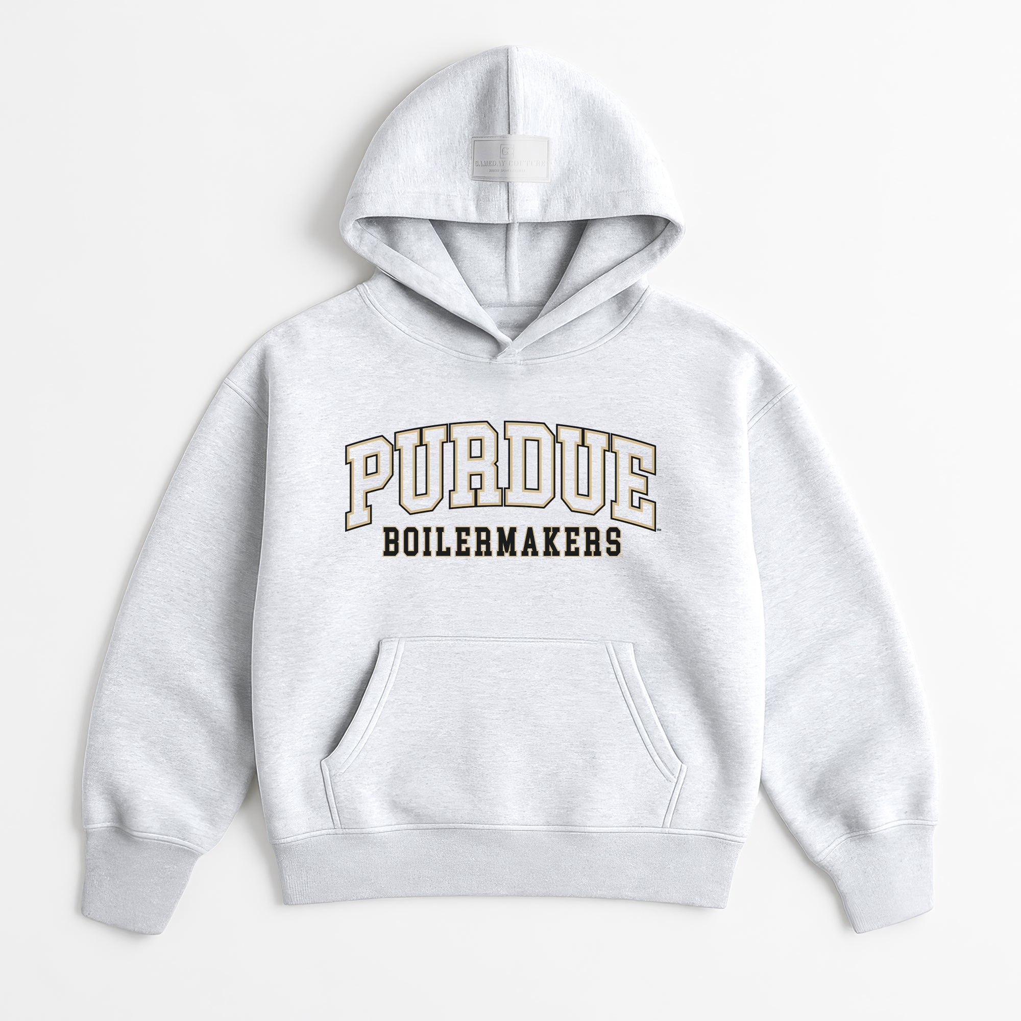 PURDUE BOILERMAKERS DAILY GRIND OVERSIZED PREMIUM WEIGHT UNISEX HOODIE