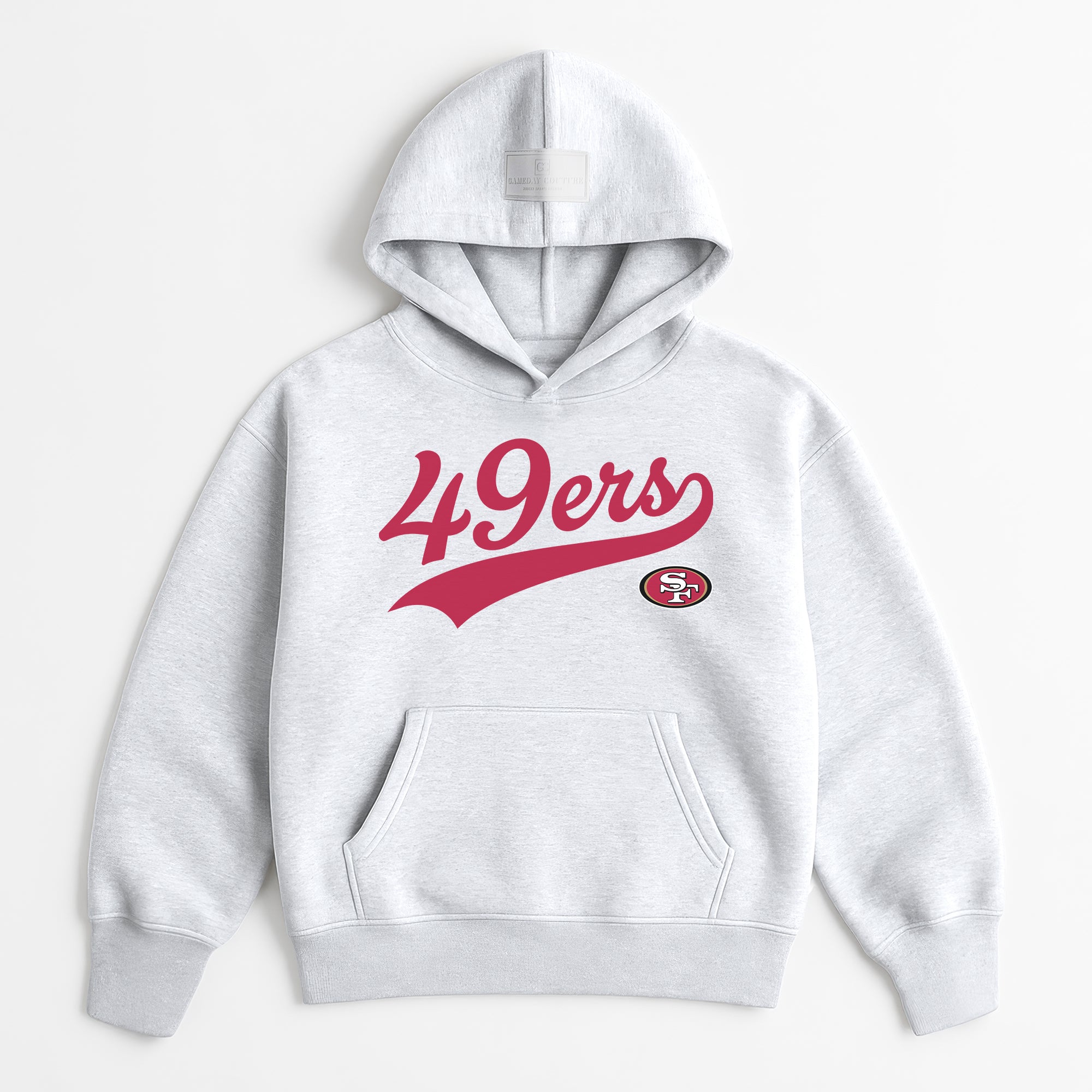 SAN FRANCISCO 49ERS BIG ENERGY OVERSIZED PREMIUM WEIGHT HOODIE