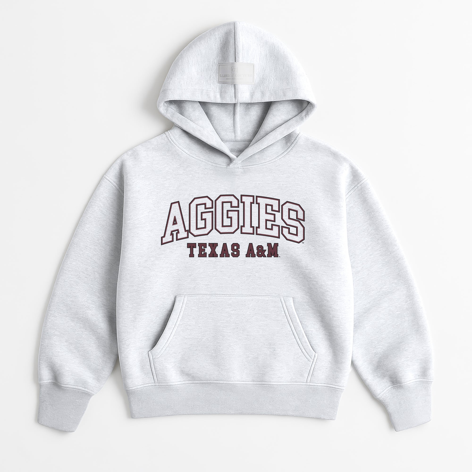 TEXAS A&M AGGIES DAILY GRIND OVERSIZED PREMIUM WEIGHT UNISEX HOODIE
