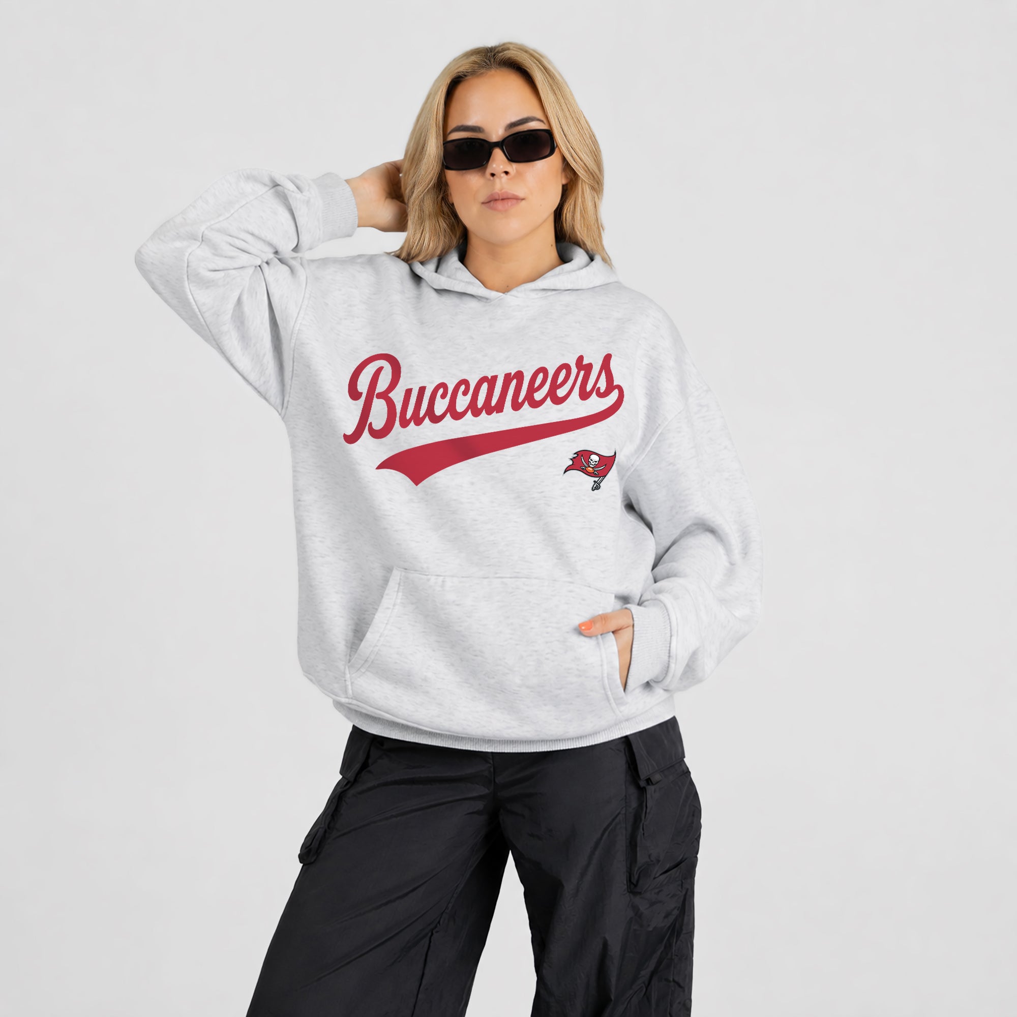 TAMPA BAY BUCCANEERS BIG ENERGY OVERSIZED PREMIUM WEIGHT HOODIE