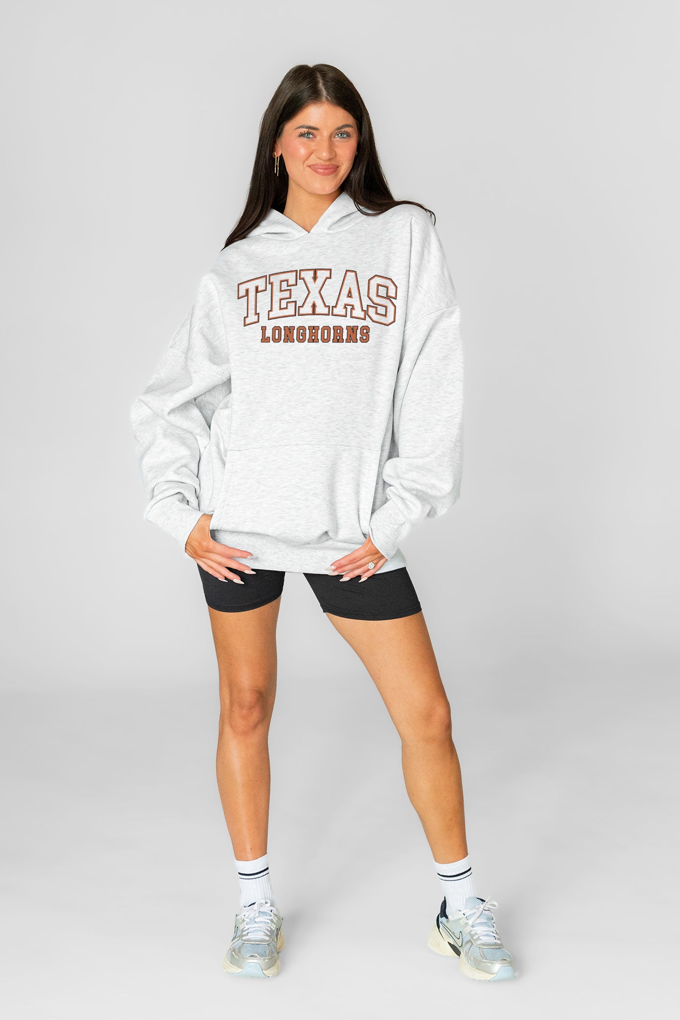 TEXAS LONGHORNS DAILY GRIND OVERSIZED PREMIUM WEIGHT UNISEX HOODIE