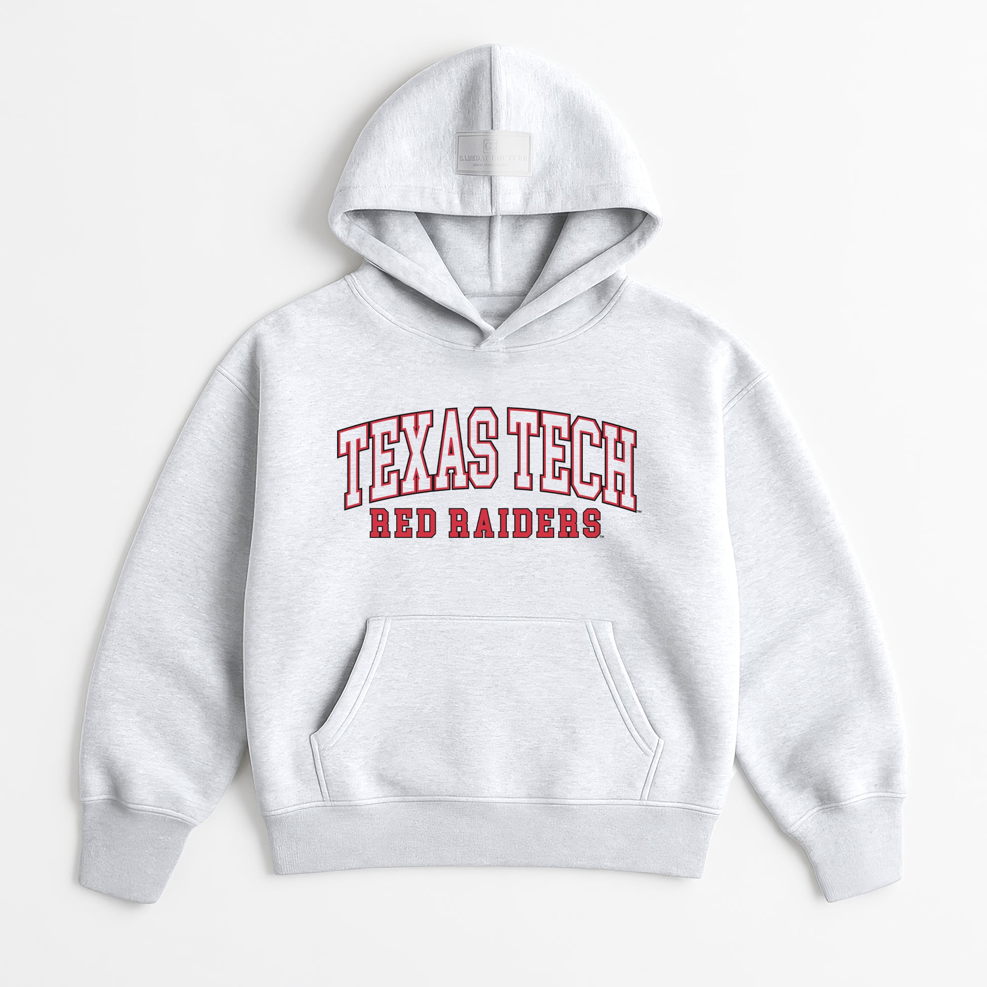 TEXAS TECH RED RAIDERS DAILY GRIND OVERSIZED PREMIUM WEIGHT UNISEX HOODIE