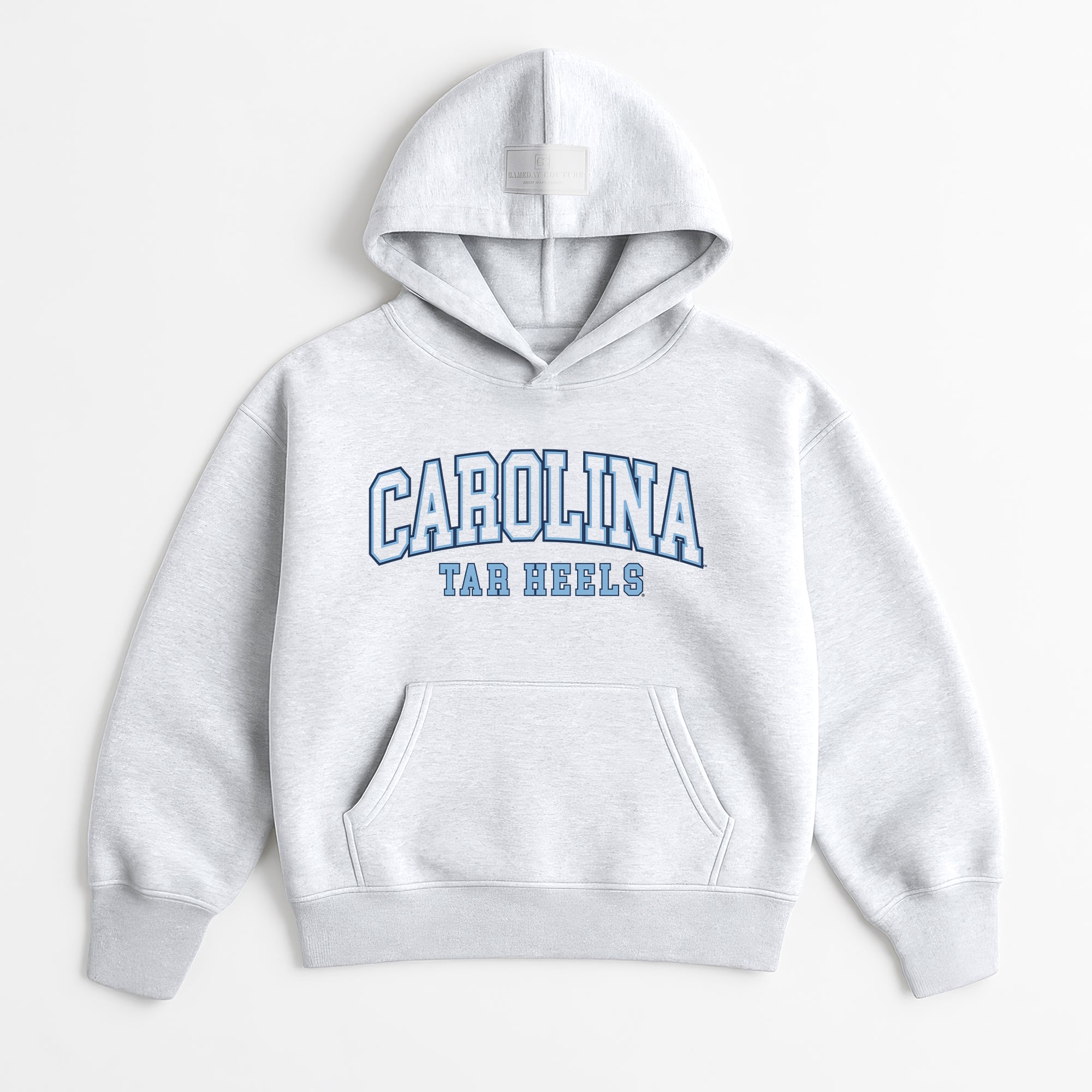 NORTH CAROLINA TAR HEELS DAILY GRIND OVERSIZED PREMIUM WEIGHT UNISEX HOODIE