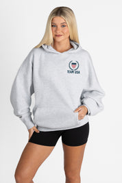 TEAM USA LIBERTY LUXE OVERSIZED PREMIUM WEIGHT HOODIE