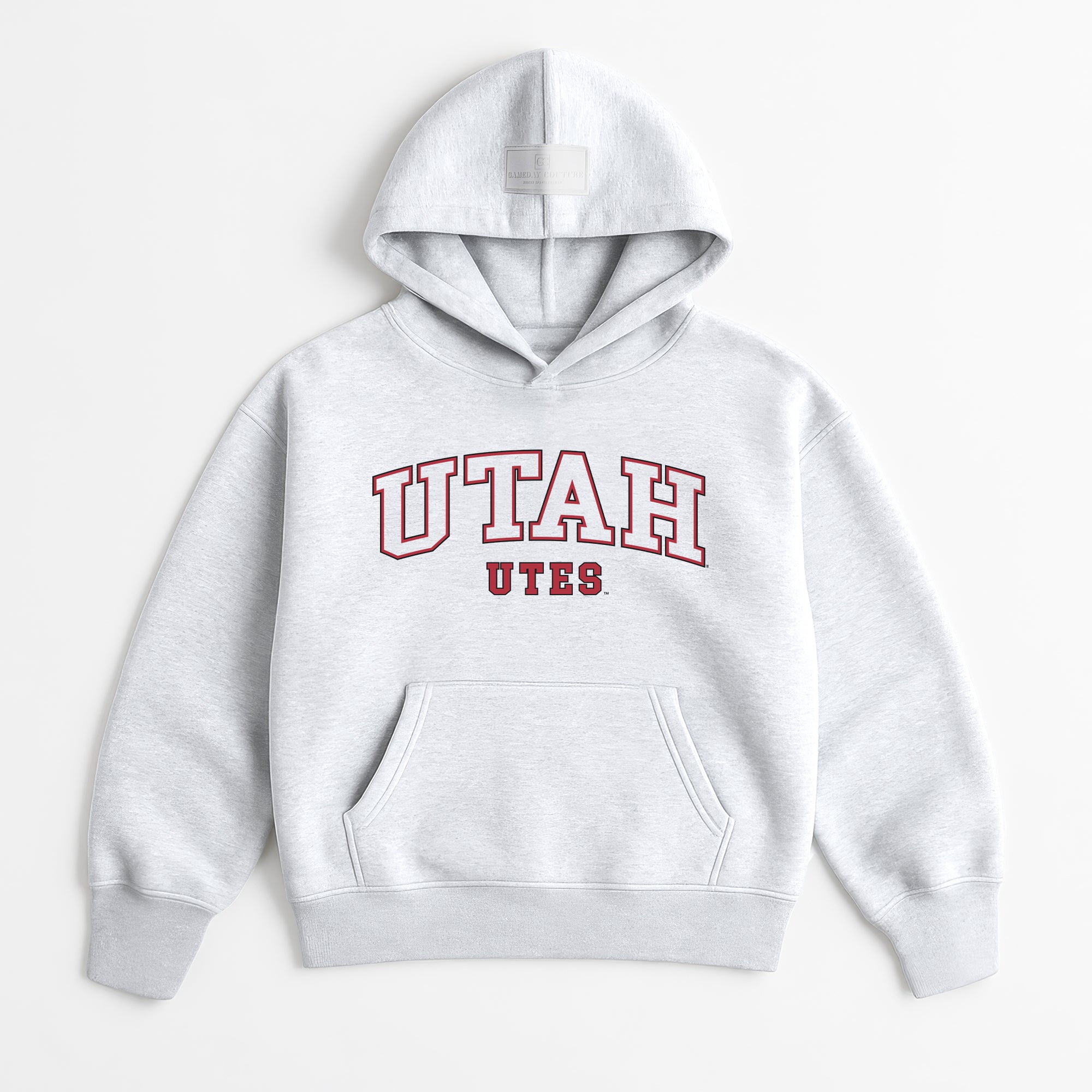 UTAH UTES DAILY GRIND OVERSIZED PREMIUM WEIGHT UNISEX HOODIE