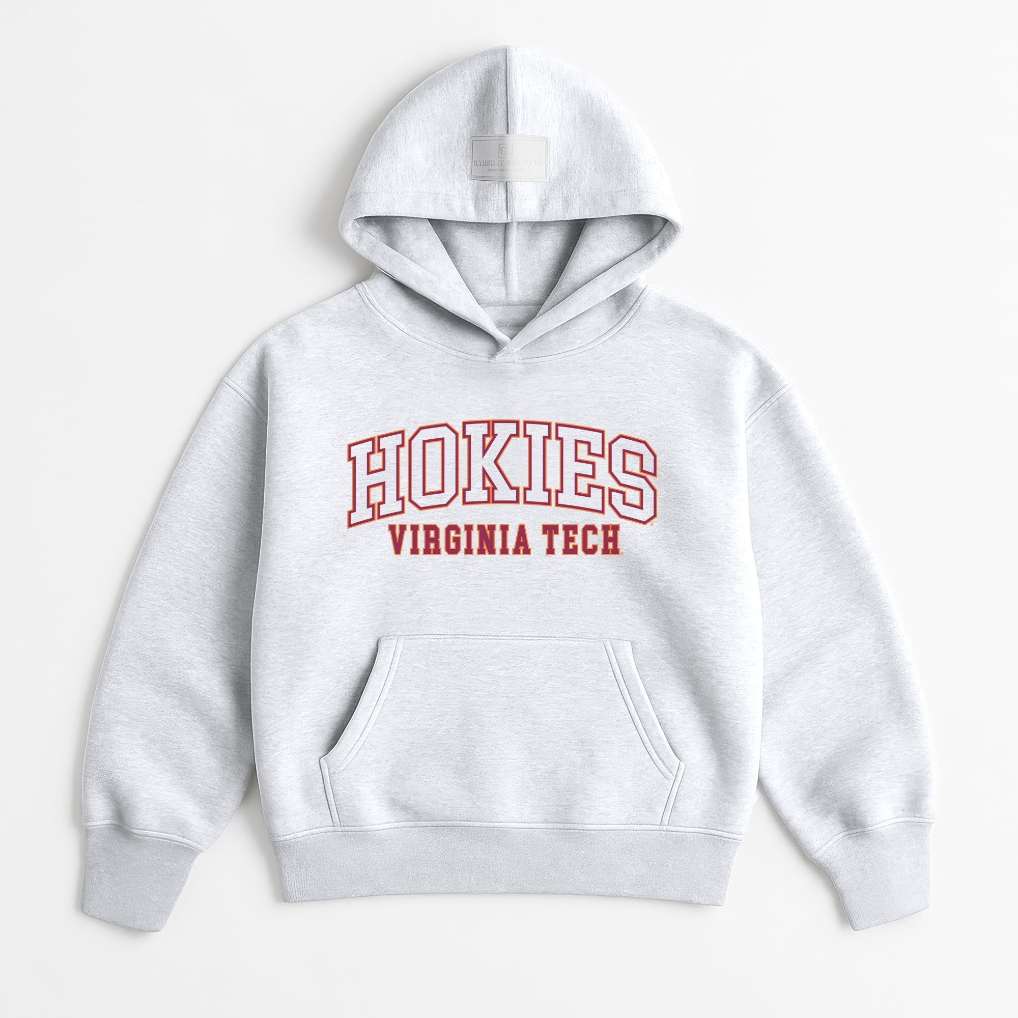 VIRGINIA TECH HOKIES DAILY GRIND OVERSIZED PREMIUM WEIGHT UNISEX HOODIE