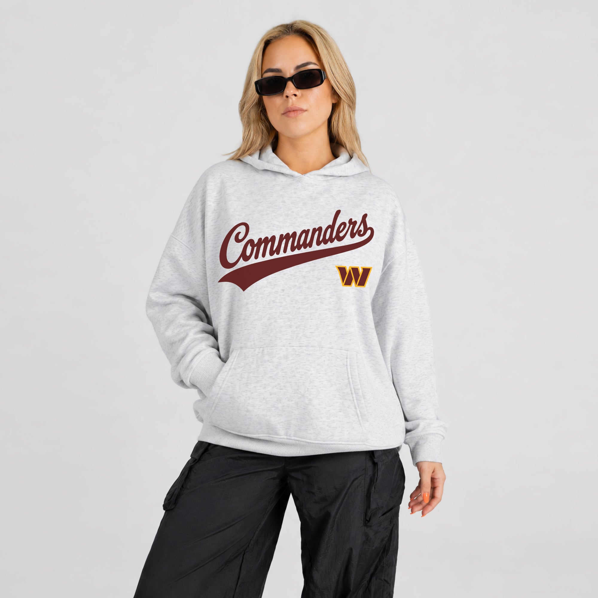 WASHINGTON COMMANDERS BIG ENERGY OVERSIZED PREMIUM WEIGHT HOODIE