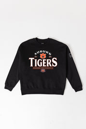 AUBURN TIGERS PLAYERS ONLY BLACK LABEL PREMIUM FLEECE DROP SHOULDER CREWNECK
