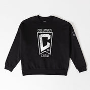 COLUMBUS CREW SC BOLD MOVE BLACK LABEL PREMIUM FLEECE DROP SHOULDER CREWNECK