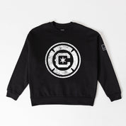 CHICAGO FIRE FC BOLD MOVE BLACK LABEL PREMIUM FLEECE DROP SHOULDER CREWNECK