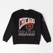 CHICAGO BEARS VICTORY PRIME BLACK LABEL PREMIUM FLEECE DROP SHOULDER CREWNECK