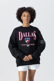 FC DALLAS PLAYERS ONLY BLACK LABEL PREMIUM FLEECE DROP SHOULDER CREWNECK