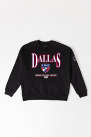 FC DALLAS PLAYERS ONLY BLACK LABEL PREMIUM FLEECE DROP SHOULDER CREWNECK