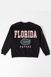 FLORIDA GATORS LEVEL UP BLACK LABEL PREMIUM FLEECE CREW SWEATSHIRT