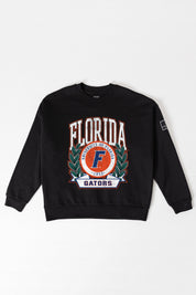 FLORIDA GATORS VICTORY LANE BLACK LABEL PREMIUM FLEECE CREW SWEATSHIRT