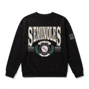 FLORIDA STATE SEMINOLES HONOR BOUND BLACK LABEL PREMIUM FLEECE CREWNECK