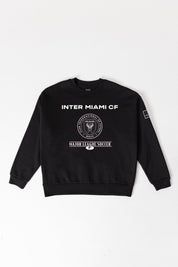 INTER MIAMI CF PLAYERS ONLY BLACK LABEL PREMIUM FLEECE DROP SHOULDER CREWNECK
