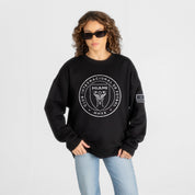 INTER MIAMI CF BOLD MOVE BLACK LABEL PREMIUM FLEECE DROP SHOULDER CREWNECK