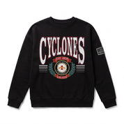 IOWA STATE CYCLONES HONOR BOUND BLACK LABEL PREMIUM FLEECE CREWNECK
