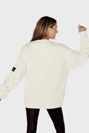 JACKSONVILLE JAGUARS CLUTCH MOVE BLACK LABEL PREMIUM FLEECE CREW SWEATSHIRT BY RANDI MAHOMES
