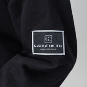 KANSAS CITY CHIEFS LEGACY CLUB BLACK LABEL PREMIUM FLEECE DROP SHOULDER CREWNECK