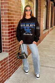 KENTUCKY WILDCATS POWERHOUSE PLAY BLACK LABEL PREMIUM FLEECE CREW SWEATSHIRT