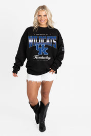 KENTUCKY WILDCATS POWERHOUSE PLAY BLACK LABEL PREMIUM FLEECE CREW SWEATSHIRT