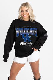 KENTUCKY WILDCATS POWERHOUSE PLAY BLACK LABEL PREMIUM FLEECE CREW SWEATSHIRT
