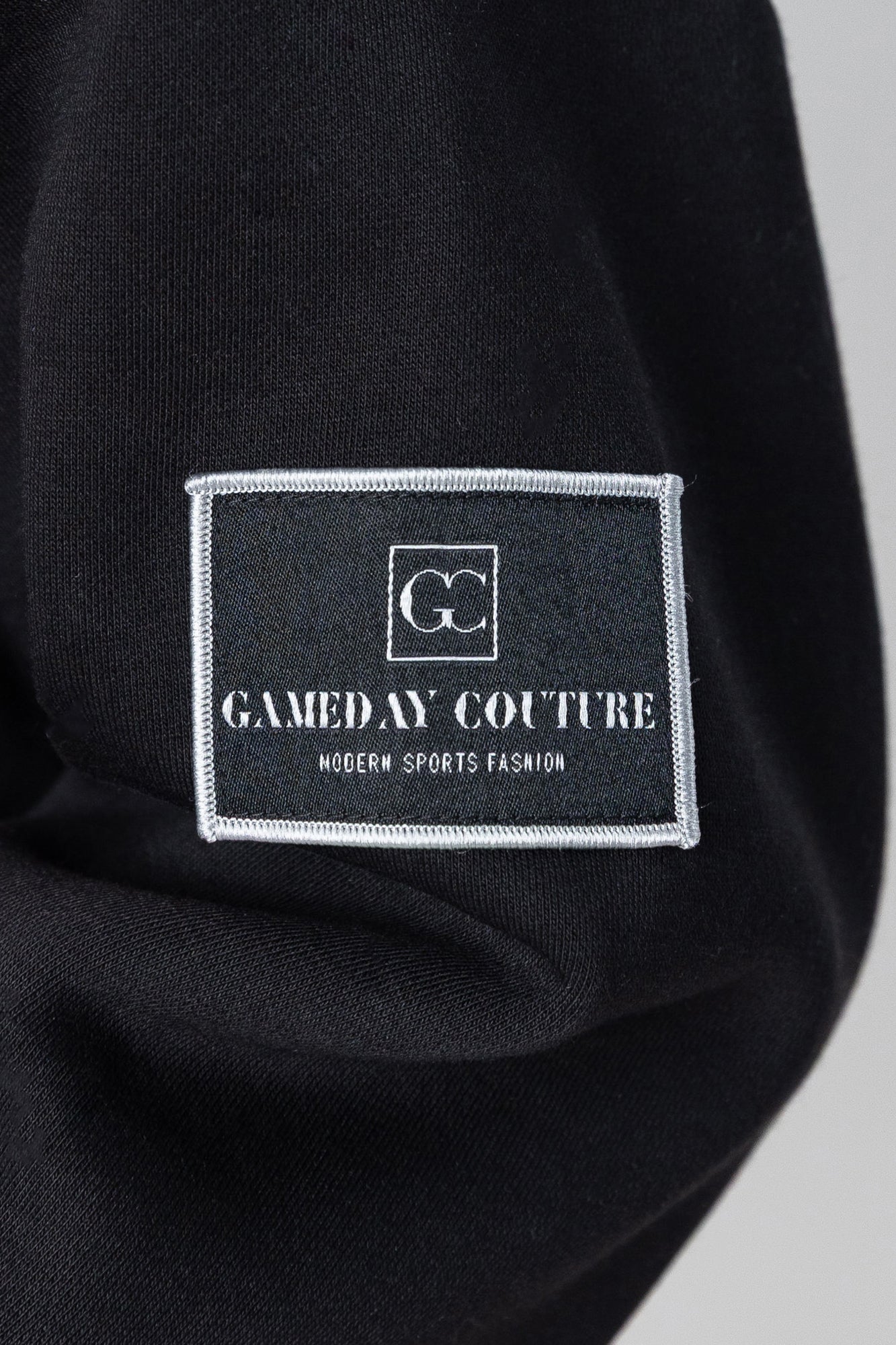 LAS VEGAS RAIDERS POWERHOUSE PLAY BLACK LABEL PREMIUM FLEECE CREW SWEATSHIRT