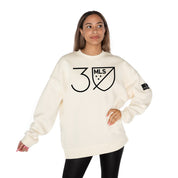 MAJOR LEAGUE SOCCER MLS 30 BLACK LABEL PREMIUM FLEECE DROP SHOULDER CREWNECK