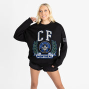CF MONTREAL LEGACY CLUB BLACK LABEL PREMIUM FLEECE DROP SHOULDER CREWNECK