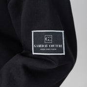 NEW ORLEANS SAINTS LEGACY CLUB BLACK LABEL PREMIUM FLEECE DROP SHOULDER CREWNECK