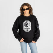 NASHVILLE SC BOLD MOVE BLACK LABEL PREMIUM FLEECE DROP SHOULDER CREWNECK