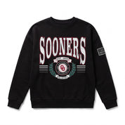 OKLAHOMA SOONERS HONOR BOUND BLACK LABEL PREMIUM FLEECE CREWNECK