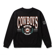 OKLAHOMA STATE COWBOYS HONOR BOUND BLACK LABEL PREMIUM FLEECE CREWNECK