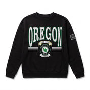 OREGON DUCKS HONOR BOUND BLACK LABEL PREMIUM FLEECE CREWNECK