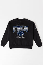 PENN STATE NITTANY LIONS POWERHOUSE PLAY BLACK LABEL PREMIUM FLEECE CREW SWEATSHIRT